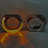 Маска 3.0 ДХО + Ходовый огонь BMW Sport LED