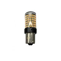 Светодиодная лампа 1156 18W-144SMD CANBUBS YELLOW
