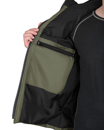 Жилет СИРИУС-УРБАН хаки с черным, фото 2