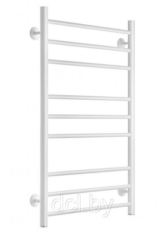 Полотенцесушитель Ростела Свирель V 500 х 800 / 9 нижнее подключение 1" (белый)