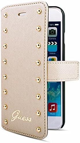 Чехол-книга Guess для Apple Iphone 6 plus / Iphone 6s plus (бежевый)