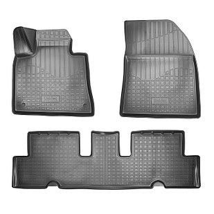 Коврики в салон Norplast "БОРТ" CITROEN C4 Grand Piasso 3D, 2014-