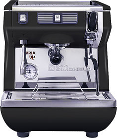 КОФЕМАШИНА РОЖКОВАЯ NUOVA SIMONELLI APPIA LIFE 1GR S 220V ВЫС.ГР. ПОЛУАВТОМАТ ЧЕРНАЯ