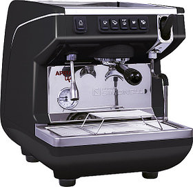 КОФЕМАШИНА РОЖКОВАЯ NUOVA SIMONELLI APPIA LIFE 1GR V 220V ВЫС.ГР. АВТОМАТ ЧЕРНАЯ