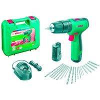 Ударная дрель-шуруповерт Bosch EasyImpact 1200 06039D3105 (с 2-мя АКБ, кейс, набор оснастки), фото 2