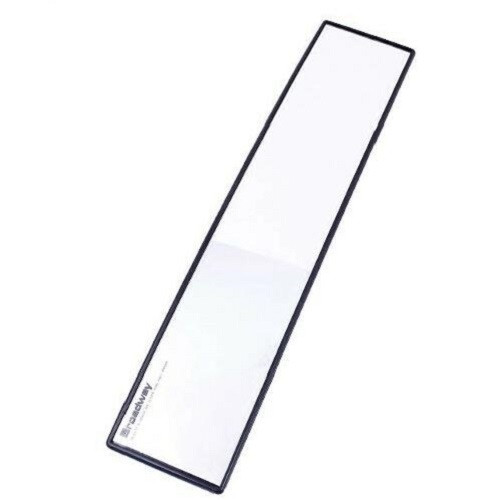 Зеркало автомобильное салонное панорамное хром 300мм BROADWAY BW-746 300