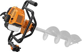Мотобур Carver AG-152/000 бытовой 2-х такт. 1400Вт 1.9л.с. 52см3 277об/мин (01.003.00022)