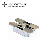 Петля скрытая 3D LOCKSTYLE, модель ECLIPSE 3.0 комплект  ANTIQUE BRONZE (бронза)