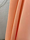 Комплект на люверсах - вуаль. Белая+персиковая, фото 6