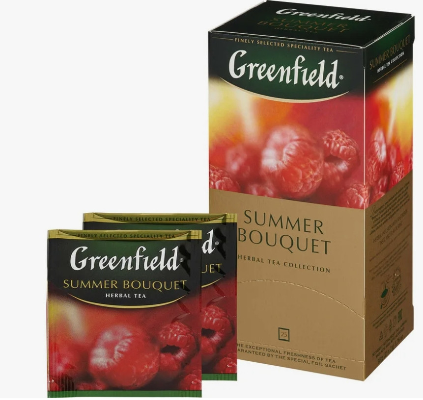 Чайный напиток GREENFIELD летний букет 25х1.5 г