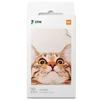 Фотобумага для принтера Xiaomi Mijia AR ZINK Portable Photo Printer Paper 20шт.