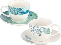 Сервиз Gipfel Blue Lagoon 42248 (белый/бирюзовый)