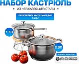 Набор кастрюль AQRA PT1-7, фото 2