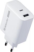 DEFENDER (83582) ЗУ UPA-165 USB A+C, 65W