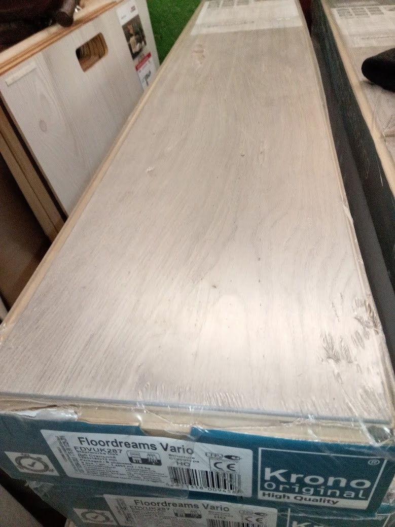 Ламинат 33 класс 12мм Floordreams Vario 4V -к287 Дуб Стальной Kronospan
