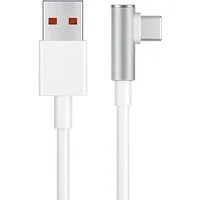 Кабель Xiaomi USB-A/Type-C L-shaped 6A 1.5m BHR6324CN White
