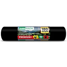 Мешки для мусора Mirpack ПВД Premium+ 180 л 35 мкм 10 шт