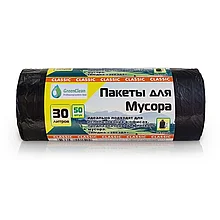 Мешки для мусора MirPack ПНД Classic 30 л 7 мкм 50 шт