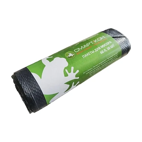 Мешки для мусора Смартикон 60 л 9 мкм 20 шт