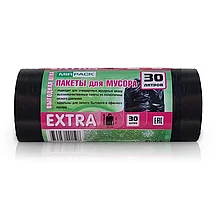 Мешки для мусора MirPack ПНД Extra 30 л 12 мкм 30 шт