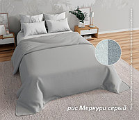 Комплект Постельного Белья "МЕРКУРИ СЕРЫЙ" (бязь, хлопок 100%)