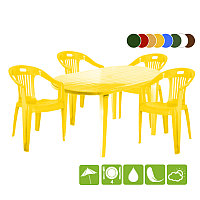 Садовая мебель Комфорт 5 с овальным столом