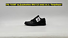 Кроссовки Air Jordan 1 Low All Black, фото 3