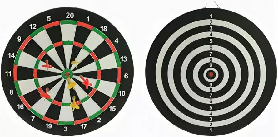 Дартс  31 см + 4 дротиков , D2012A 12"