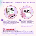 Детский фотоаппарат с печатью Kids Printing Camera CP02, фото 3