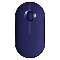 Беспроводная мышь синяя Роденит для нанесения логотипа
