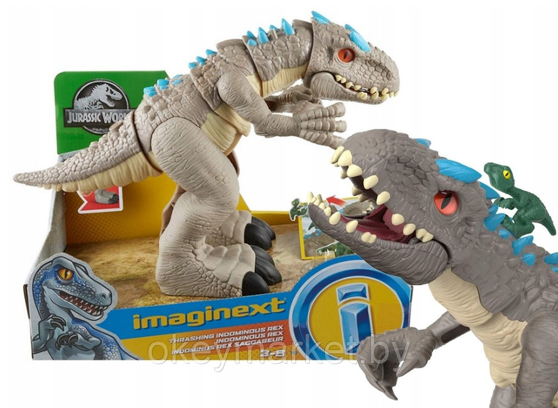 Фигурка динозавра Imaginext Jurassic World Индоминус Рекс GMR16, фото 2