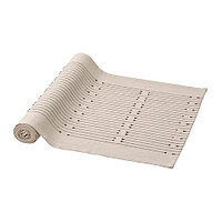 IKEA/ ВЭРАРВ дорожка настольная, темно-серый/неокрашенный, 35x150 см