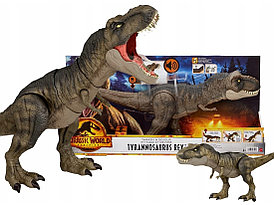 Фигурка динозавра Mattel Мир Юрского периода Хищный свирепый Ти-Рекс, HDY55