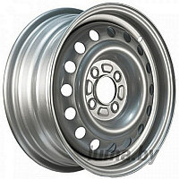 Штампованный диск Евродиск 64E45H ED Silver 6x15 4x114.3 ET45 DIA67,1