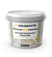 Клей для модульных покрытий GOLDBASTIK BF 58 для впитывающих и невпитывающих оснований 13кг