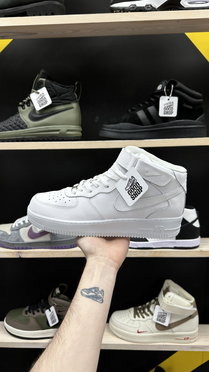 Кроссовки WNTR Nike Air Force 1 Mid '07 All White