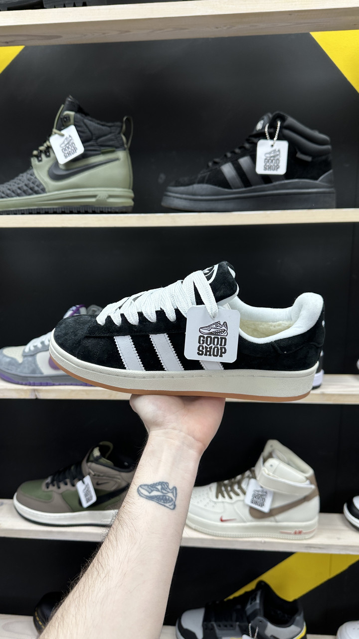 Кроссовки WNTR Adidas Campus 00's Black White Beige