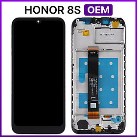 Экран для Huawei Honor 8s (KSA-LX9) (Ver 2.2 Asian) с тачскрином и рамкой, черный