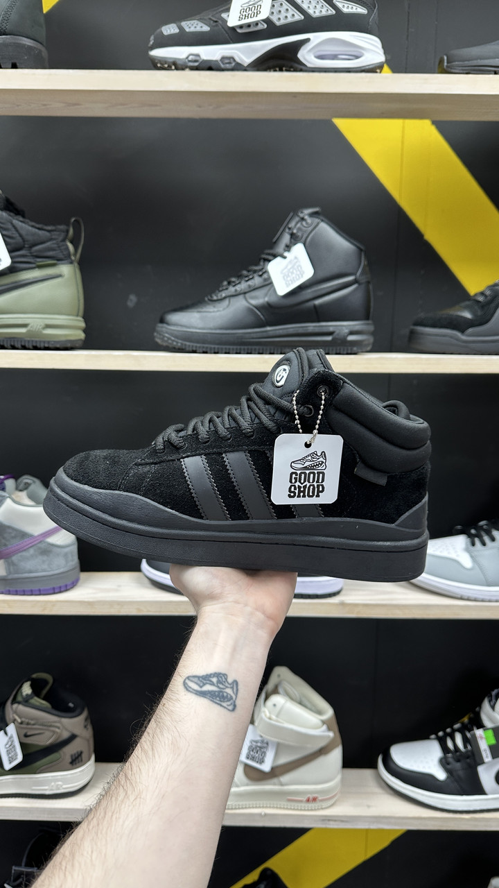 Кроссовки WNTR Adidas Campus Bad Bunny Mid All Black