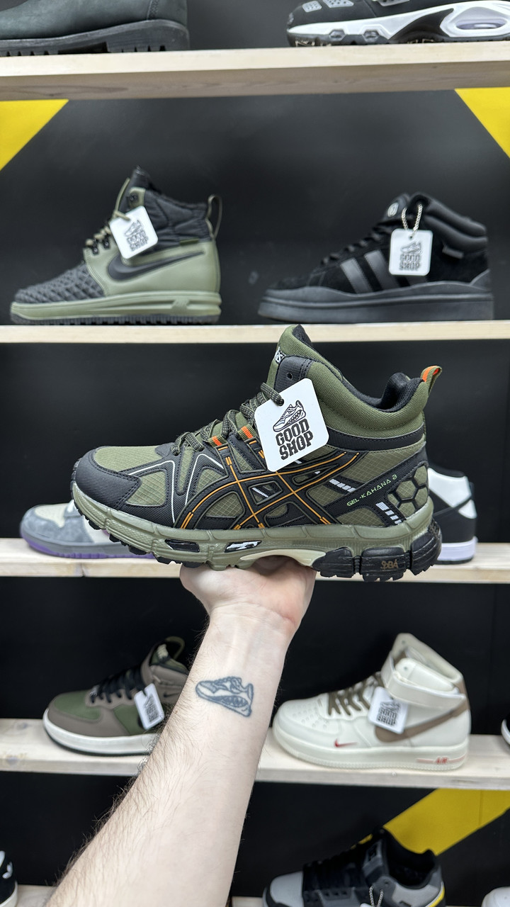 Кроссовки WNTR Asics Mid Gel-Kahana 8 Khaki Black
