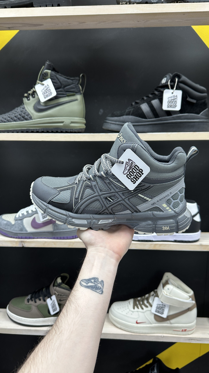 Кроссовки WNTR Asics Mid Gel-Kahana 8 Grey Black Beige