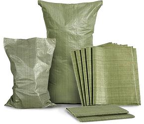 Мешки для строительного мусора (зеленые), 55х95, до 50кг