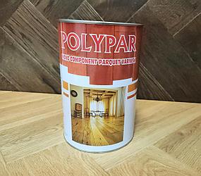 Паркетный лак уретановый однокомпонентный Heller Polypar (полуматовый) 3 л