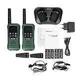 Радиостанция (рация) портативная DECROSS DC93 Dark Green, фото 10