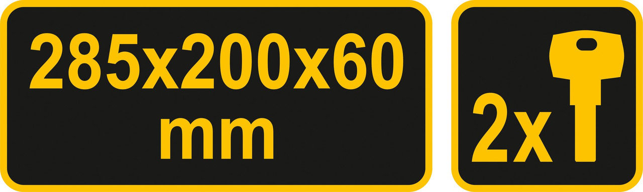 Почтовый ящик 285х200х60мм зеленый, VOREL, фото 2