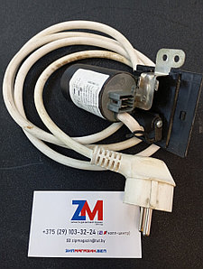 Сетевой фильтр 444680430 со шнуром для стиральной машины Indesit, Ariston C00270937 (Разборка)