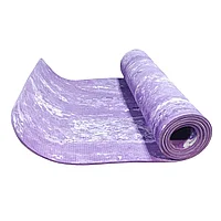 Коврик для йоги, фитнеса, ,180 х 61 х 0,6 TPE , цвета в ассортименте TPE-6MM-MC
