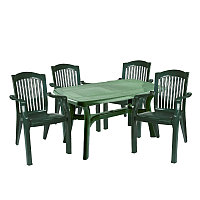 Мебель для дачи Премиум 5 (темно-зеленый)
