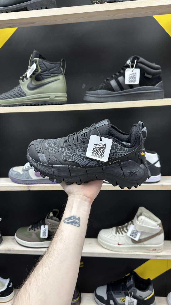 Кроссовки WNTR Reebok Zig Kinetica II Edge Black Grey