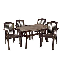 Мебель для дачи и сада Премиум 5 (шоколад)